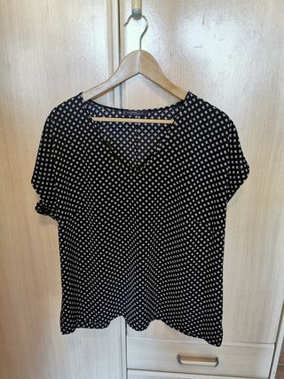 camisas violeta mango