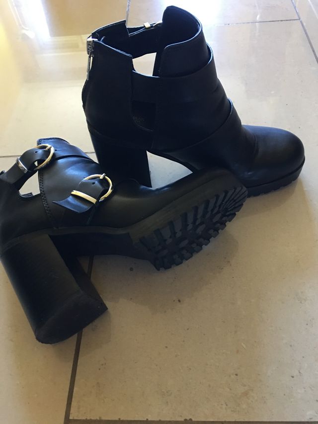 Botas tacón negras