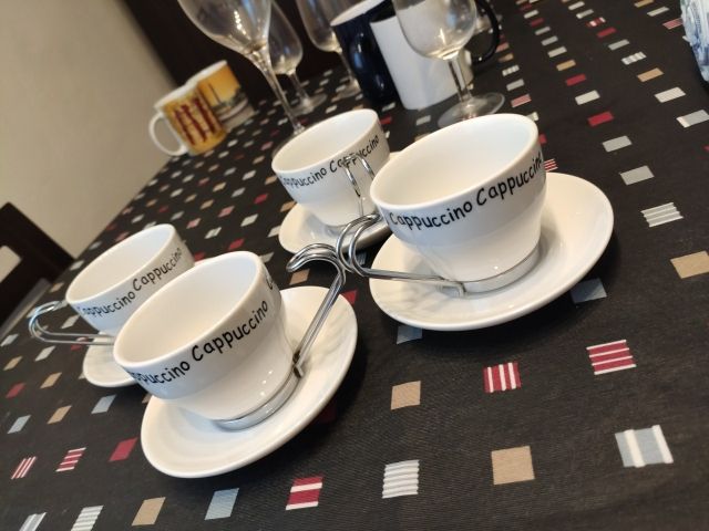 Juego de café con leche