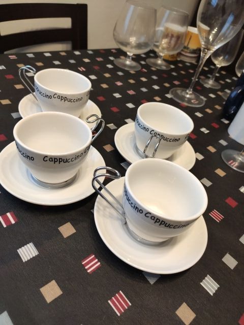 Juego de café con leche