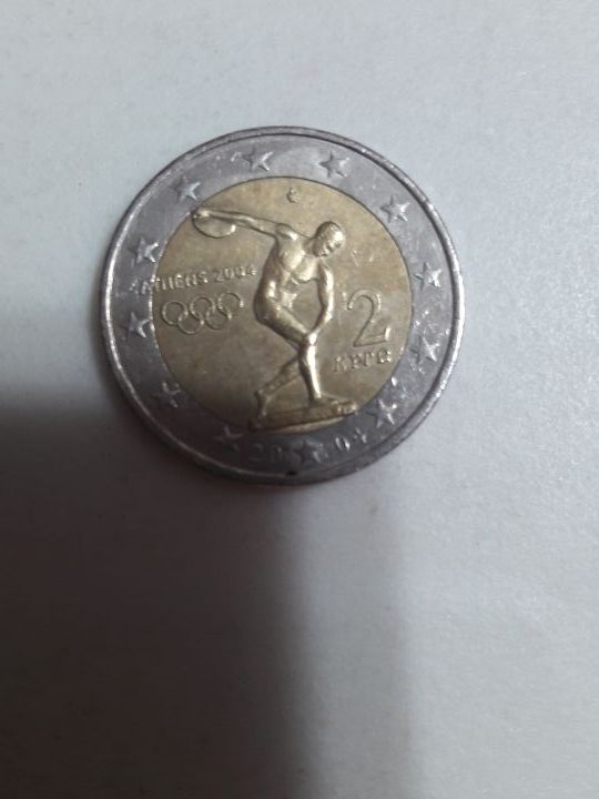 moneda conmemorativa Juegos Olímpicos 2004