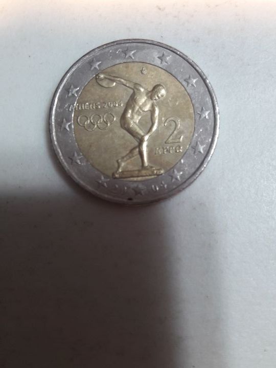 moneda conmemorativa Juegos Olímpicos 2004