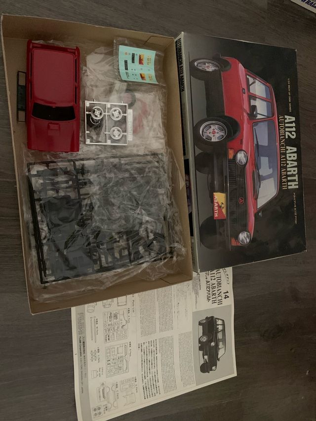 Maqueta autobianchi Abarth a112