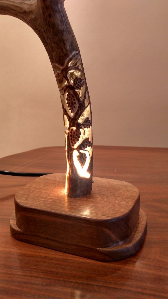 lampara hecha a mano