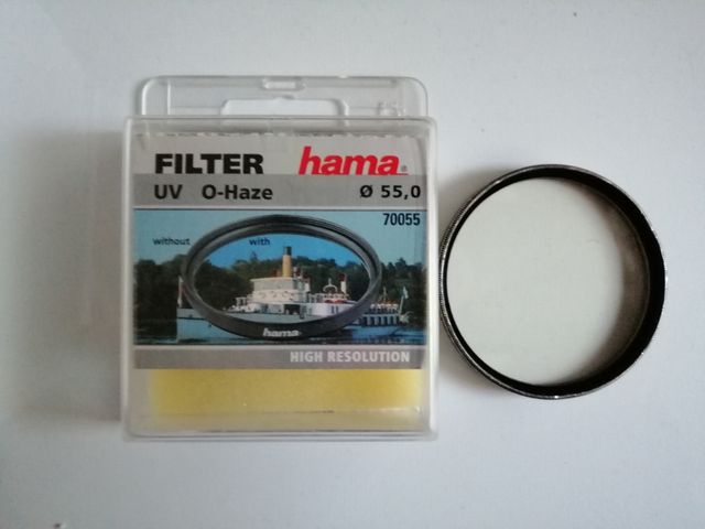 📷Filtro Hama Skylight UV 55mm