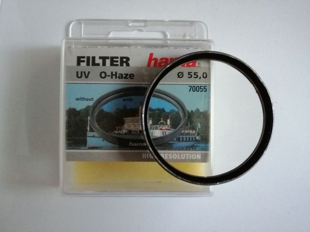 📷Filtro Hama Skylight UV 55mm