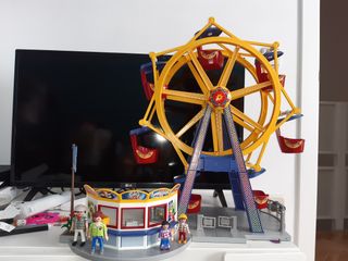 noria con luces playmobil