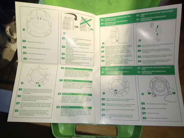 Cadenas invierno ruedas nieve  JOPE  E-150  60