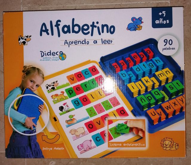 Alfabetino Dideco Juegos Educativos Dideco Maletín Educativo Yo