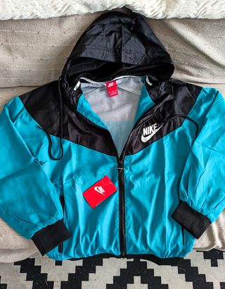 sudadera nike azul turquesa