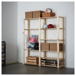 estantería madera ikea hejne estantería madera ikea hejne