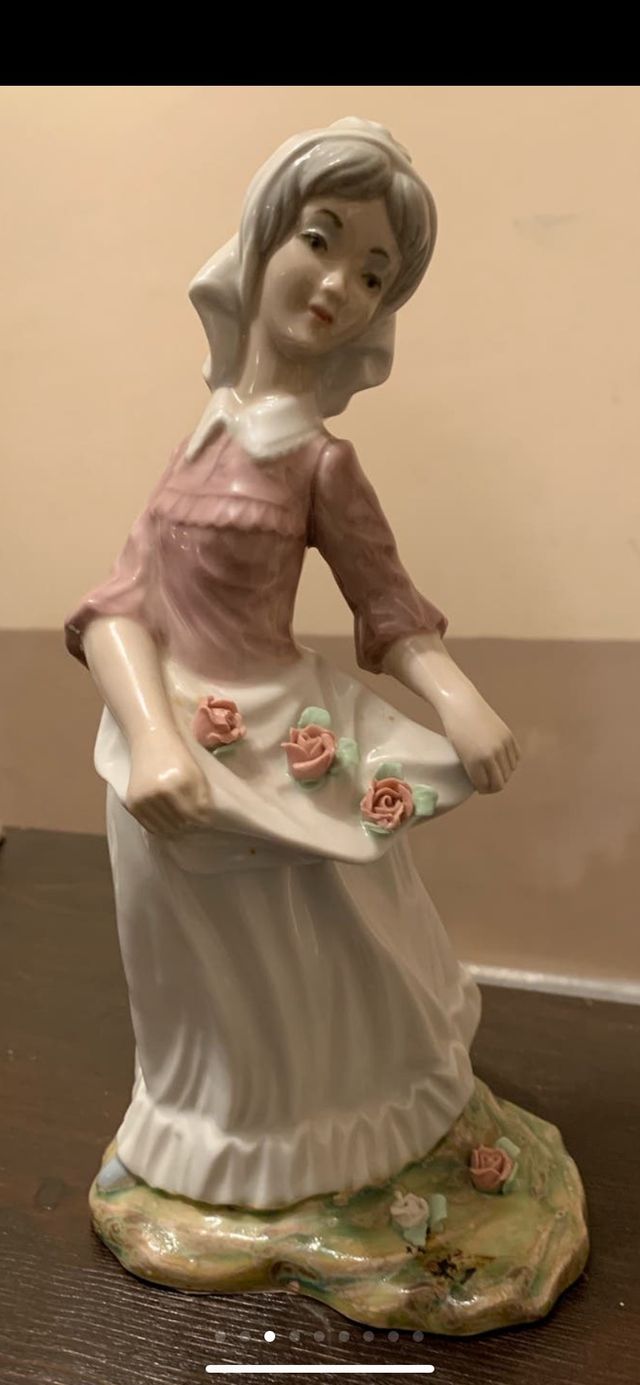 Muñeca porcelana tipo Lladró