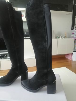 Botas altas piel Alpe de segunda mano por 34,9 EUR en Burgos en WALLAPOP