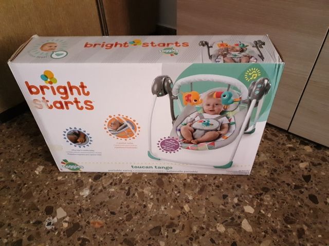 Hamaca columpio con música y balanceo