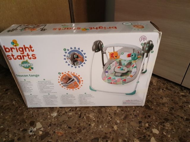 Hamaca columpio con música y balanceo