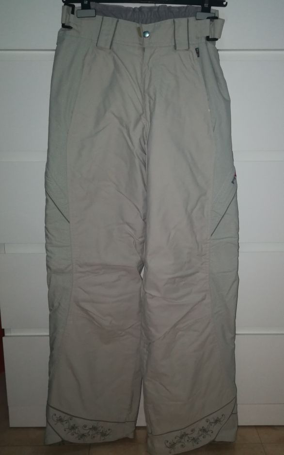 Nieve, equipo de chaqueta y pantalón