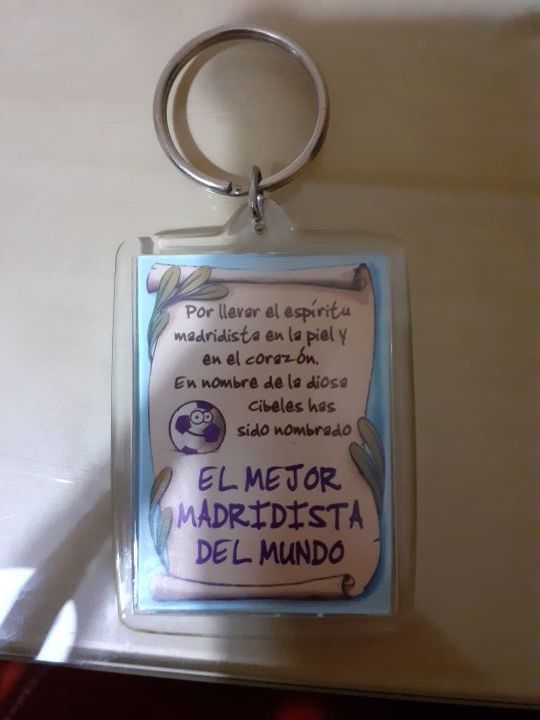 llavero del Real Madrid