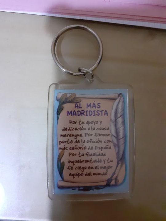 llavero del Real Madrid