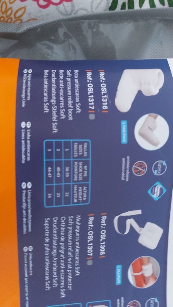 ORLIMAN BOTA ANTIESCARAS TALLA 1