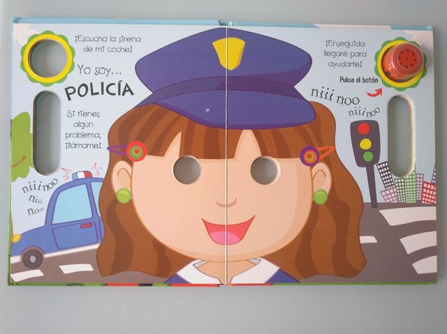 Libro profesiones con sonido