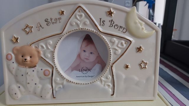 Marco fotos bebé marca LENOX