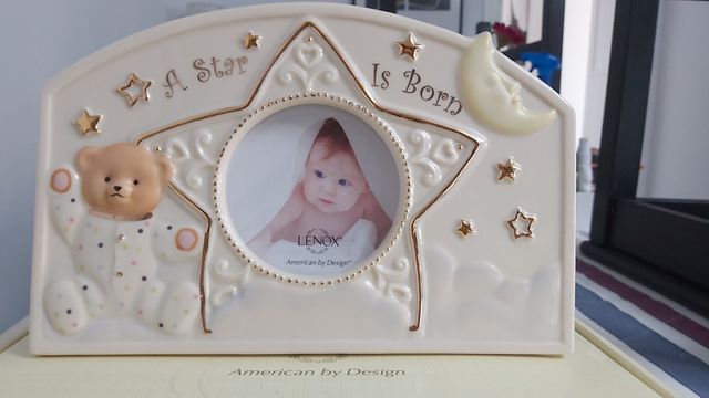 Marco fotos bebé marca LENOX