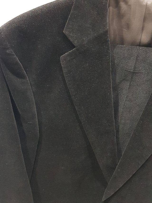 traje marron pantalon y chaqueta de panilla fina