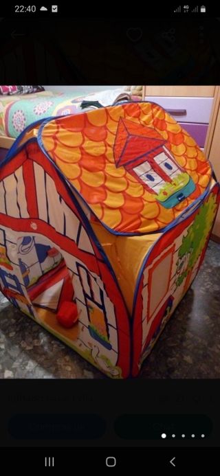 casita de tela imaginarium