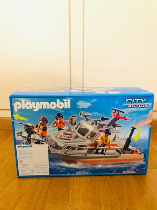 barco rescate playmobil