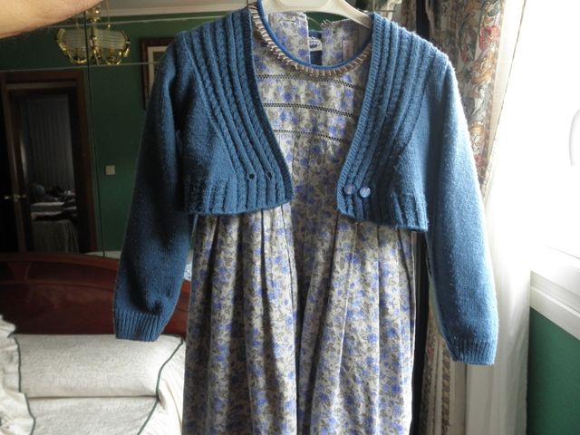 abrigo  con vestido y chaqueta