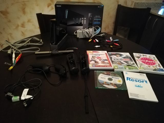 Wii más juegos en perfecto estado