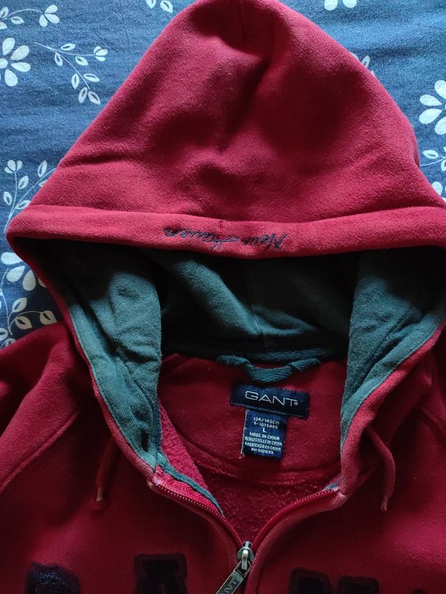 Sudaderas de Niño chaqueta cremallera Gant