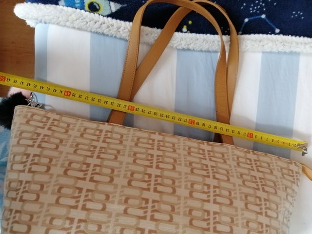 Bolso capazo shopper del Corte inglés