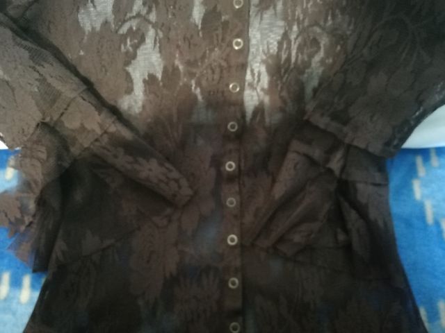blusa encaje
