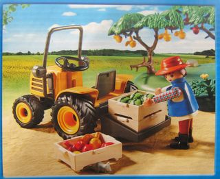 playmobil cosecha de la huerta