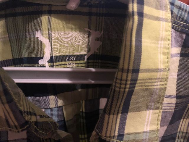 Camisa niño 7-8 años name it