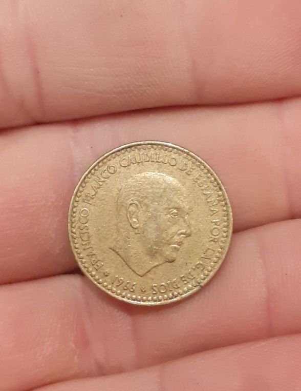 1 peseta 1966