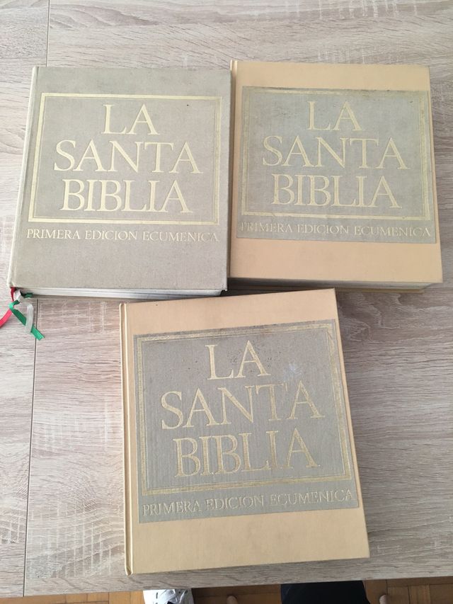 La Santa biblia. Primera edición ecumenica
