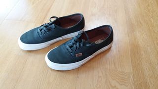 vans piel negras mujer vans piel negras mujer