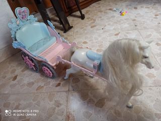 barbie con carroza