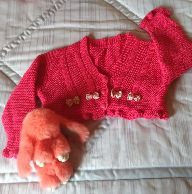 TORERA chaqueta corta niña punto 2 a 3 años
