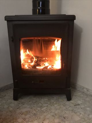 Chimenea de hierro fundido de segunda mano en WALLAPOP