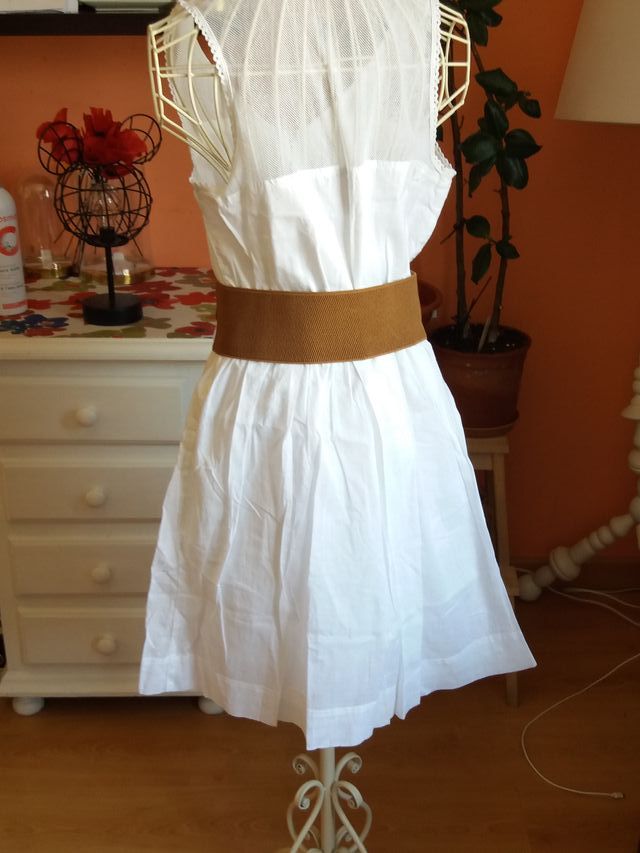 cinturón ancho elástico del corte inglés