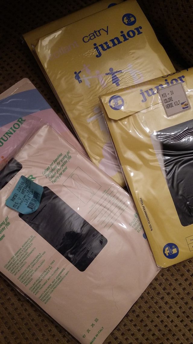 Pantis niña NUEVOS. Tallas 10-12 y 12-14