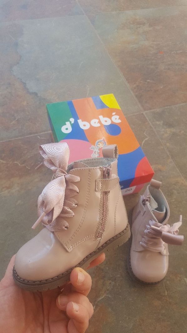Botas d'bebé piel