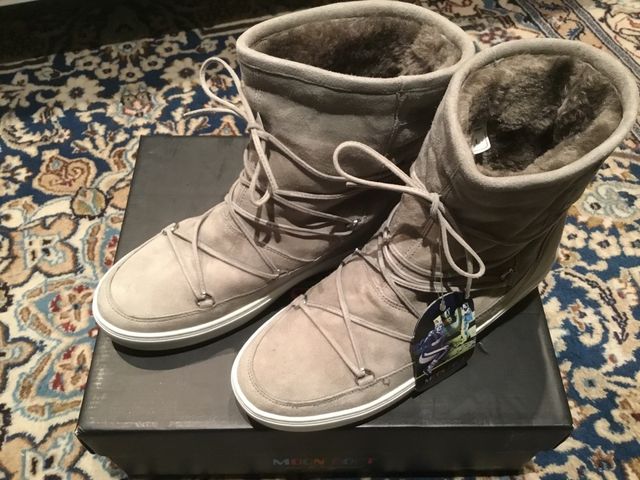 Botas Moon Boot , nuevas piel y pelo