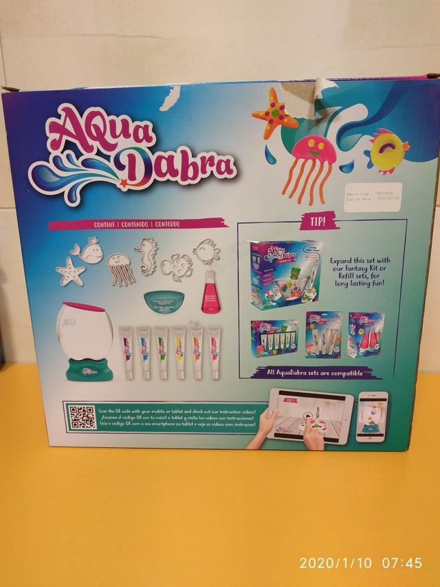 Vendo juego infantil para hacer una pecera con for