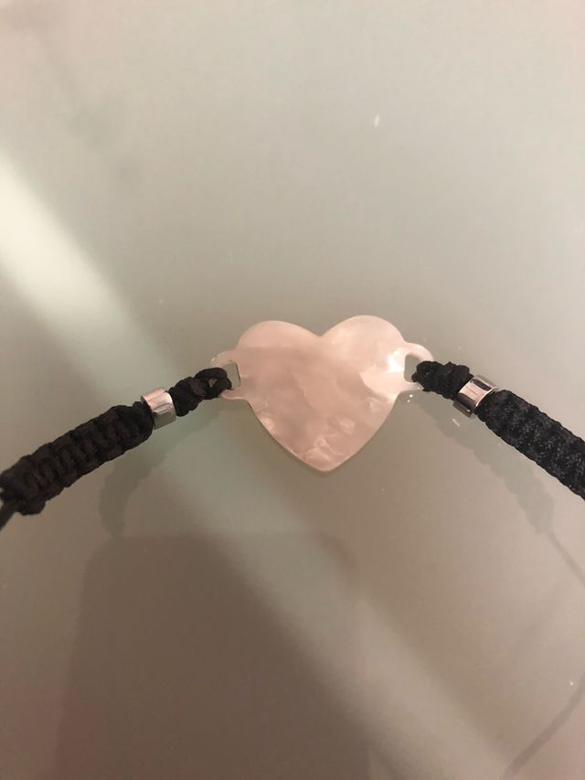 Pulsera de acero y nácar - Lotus