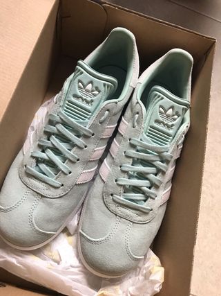 adidas gazelle verde menta