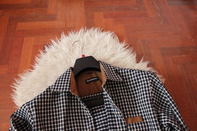 Camisa de cuadros . Nueva